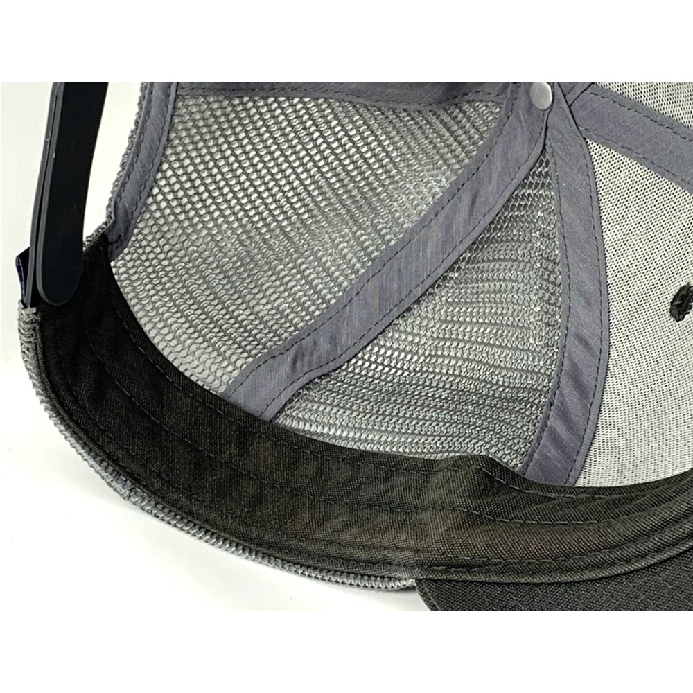 Patagonia Men Cap Hat Trucker Baseball Dad Gray Mesh Cap Snapback Patch Logo - Picture 12 of 12